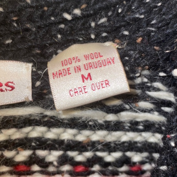 Vintage Boston Traders Sweater 100% Wool Sz Med - Picture 3 of 7